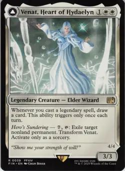 Venat, Heart of Hydaelyn R FINAL FANTASY 39 NM MTG - Image 1