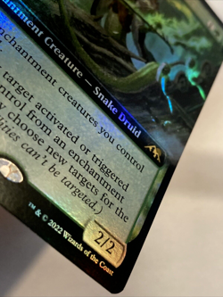 MTG Weaver of Harmony EXTENDED ART FOIL Kamigawa: Neon Dynasty 483 NM - Image 3