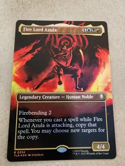 Fire Lord Azula - #334 Foil (Borderless) Avatar: The Last Airbender - Mtg - Image 1