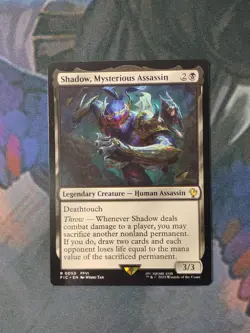 Shadow, Mysterious Assassin | 7% Off 2+ | Final Fantasy | NM | MTG - Image 1