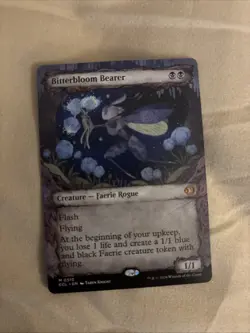 MTG Bitterbloom Bearer English Showcase - Image 1