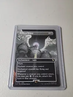 MTG Brilliant Wings (Borderless) Commander: Final Fantasy Regular - Image 1