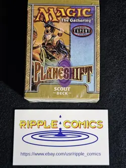 MTG Planeshift Scout Theme Deck Factory Sealed Magic the Gathering - Image 1