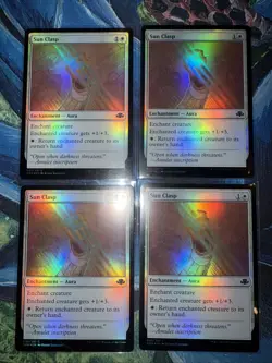 Sun Clasp 4x Foil Dominaria Remastered Magic The Gathering - Image 1