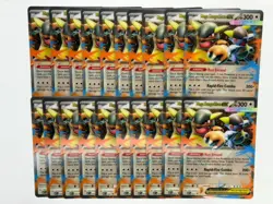LOT OF 20 POKEMON CARDS JUMBO MEGA KANGASKHAN EX 025 BLACK STAR PROMO HOLO RARE - Image 1