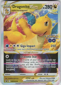 Pokemon Dragonite VSTAR - SWSH236 SWSH: Sword & Shield Promo Cards Promo NM - Image 1