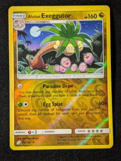 Alolan Exeggutor 115/181 - SM Team Up Reverse Holo NM Pokemon TCG - Image 1