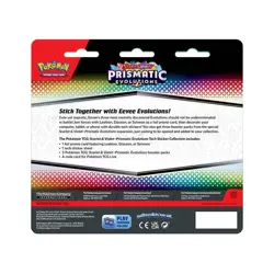 Pokemon Prismatic Evolutions Tech Sticker Collection Glaceon - Image 2
