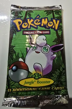WOTC Pokemon Jungle Booster Packs Packs Full Artwork Set (All 3 Packs) - Image 3