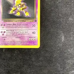 Dark Alakazam Team Rocket 18/82 Non-Holo Rare LP Pokemon WOTC M9228 - Image 5