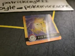 Artbox Pokemon Action Flipz Premier Edition #01 (Pikachu & Raichu) LP - Image 2