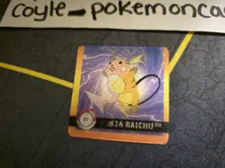 Artbox Pokemon Action Flipz Premier Edition #01 (Pikachu & Raichu) LP - Image 3