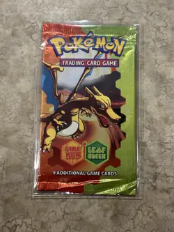 Sealed Unweighed Pokemon EX FireRed & LeafGreen Booster Pack - Image 1