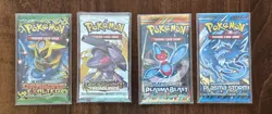 Lot Of 4 Sealed Unweighed Vintage Pokemon Booster Packs - Image 1