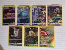 Pokemon Sword and Shield Crown Zenith Lot of 7 Galarian Gallery Holo-Foil NM - Image 1