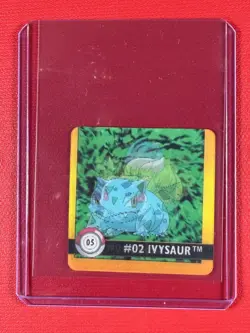 1999 Pokemon Flipz Premier Edition Bulbasaur/Ivysaur #05 - Image 1