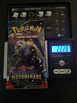 (VERY HEAVY) 22.28g Pokemon TCG Twilight Masquerade Booster Pack (SEALED)✅ - Image 1
