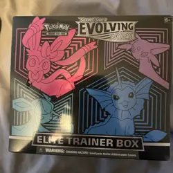 Pokemon TCG - Sword and Shield: Evolving Skies Elite Trainer Box - Purple/Blue - Image 1