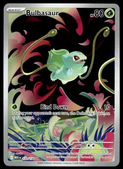 Pokemon TCG Mega Evolution #133/132 Bulbasaur Holo NM - Image 1