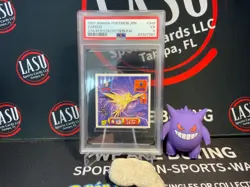 PSA 5 1997 AMADA POKEMON JAPANESE STICKER COLLECTION KAI 348 ZAPDOS - Image 1