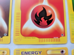 Pokemon e-Reader Energy 6 Lot Water, Fire, Grass, Fight (EX Expedition) #160-165 - Image 5