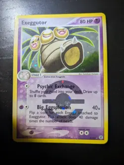 Exeggutor Reverse Holo 5/112 FireRed LeafGreen Pokemon NM - Image 3