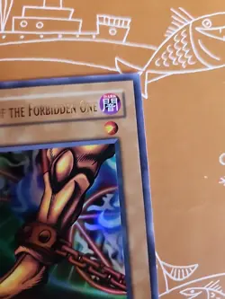 Right Leg of the Forbidden One LOB-120 Ultra Rare Unlimited FOIL SHIFT Yugioh - Image 3