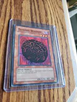 Yugioh MRD-081 Tainted Wisdom Metal Raiders 1st Edition Near Mint English - Image 1