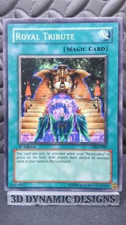 | Yugioh Royal Tribute PGD-091 1st Edition Pharaonic Guardian LP/MP 🔥 | - Image 1