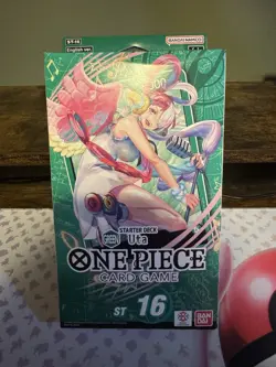 ONE PIECE TCG: STARTER DECK 16 GREEN UTA (ST-16) FACTORY SEALED/NEW/ENGLISH - Image 1