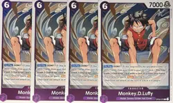 Monkey D Luffy R OP03-070 - Pillars Of Strength - One Piece TCG (Playset) - Image 1