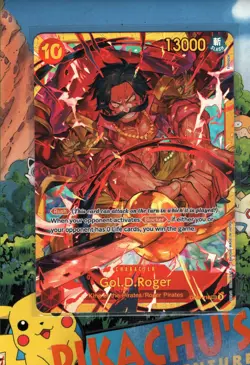 One Piece TCG Gol.D.Roger OP09-118 Emperors In The New World Holo NM/M - Image 1