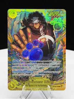 One Piece TCG Bartholomew Kuma OP12-119 SEC Legacy of the Master Foil ENGLISH EN - Image 1