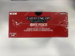 ONE PIECE ENGLISH CARRYING ON HIS WILL OP-13 BOOSTER BOX (SEALED) - Image 4