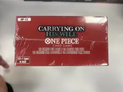 ONE PIECE ENGLISH CARRYING ON HIS WILL OP-13 BOOSTER BOX (SEALED) - Image 5
