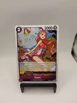 One Piece TCG Nami PRB02-012 R Foil The Best Vol. 2 English NM - Image 1