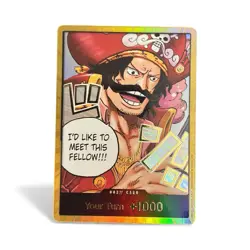One Piece Gol.D.Roger GOLD DON!! Card (OP-13) English - Image 1