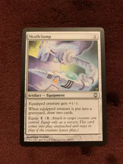 Skullclamp Darksteel Regular NM Magic The Gathering MTG Card Unplayed Near Mint - Image 1