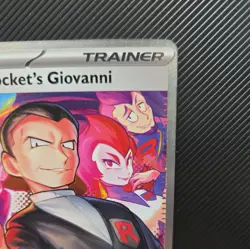 Team Rocket’s Giovanni 238/182 SIR Destined Rivals English Pokemon Card NM/MINT - Image 3
