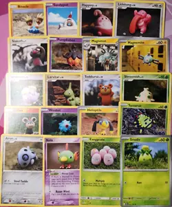 Yuka Morii Pokemon Card Lot - 20 Cards - Clay Art - Mixed Era - No Duplicates - Image 1