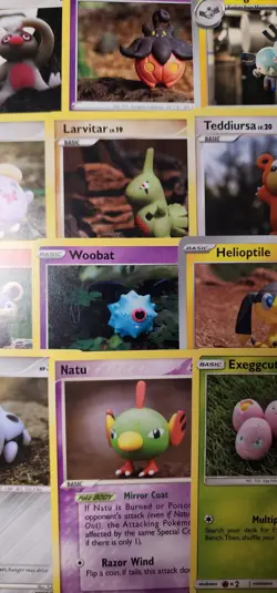 Yuka Morii Pokemon Card Lot - 20 Cards - Clay Art - Mixed Era - No Duplicates - Image 2