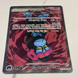 Pokemon TCG Munkidori EX Shrouded Fable Ultra Rare Darkness Card 083/064 NM - Image 2