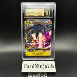 CGC PRISTINE 10 Boa Hancock P-115 V Jump Promo ONE PIECE Card Game 2025 Japanese - Image 1