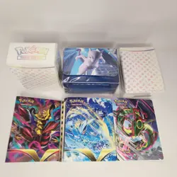 Lot of Six (6) Pokemon Deck Boxes (NEW) & Mini Portfolios/Binders (No Cards) - Image 1