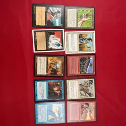 Vintage Mtg Card Lot(Ice Age ,Weatherlight, Saga And More)Perfect For Commander - Image 1
