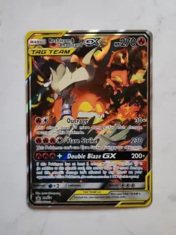 Reshiram & Charizard GX SM201 Jumbo Cards Holo - Image 1