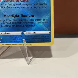 Pokemon TCG Radiant Greninja Astral Radiance Holo Card 046/189 - Image 5