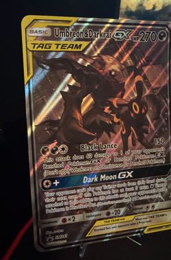 Umbreon & Darkrai GX SM241 Jumbo Cards Holo Tag Team Pokemon - Image 2