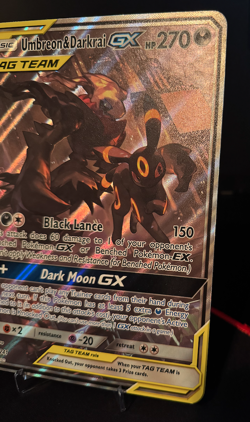 Umbreon & Darkrai GX SM241 Jumbo Cards Holo Tag Team Pokemon - Image 3