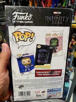 Funko Pop Upper Deck Marvel Infinity Saga Trading Cards Box 24 packs New (Wb) - Image 3